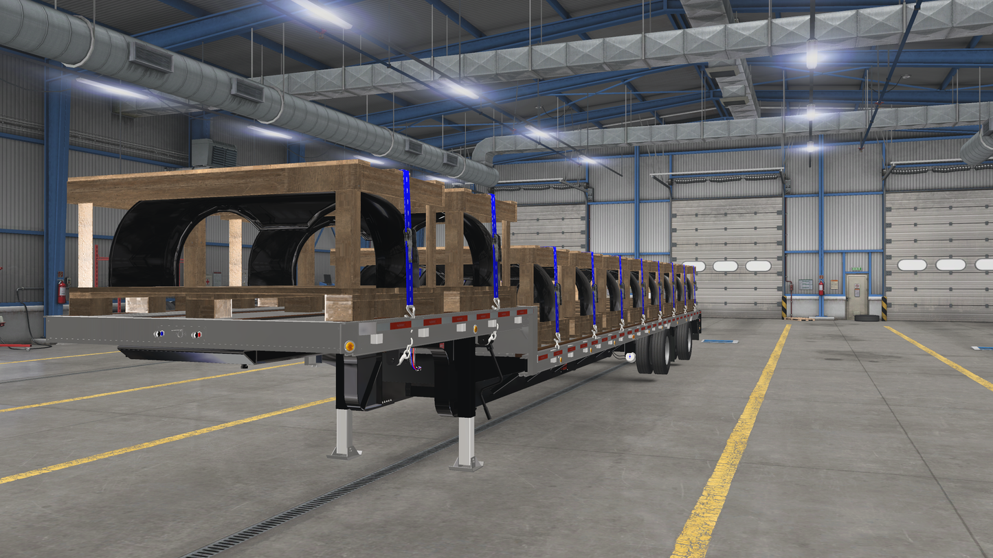 Peterbilt Parts Cargo for Sneak's Workshop Denton, TX Yard