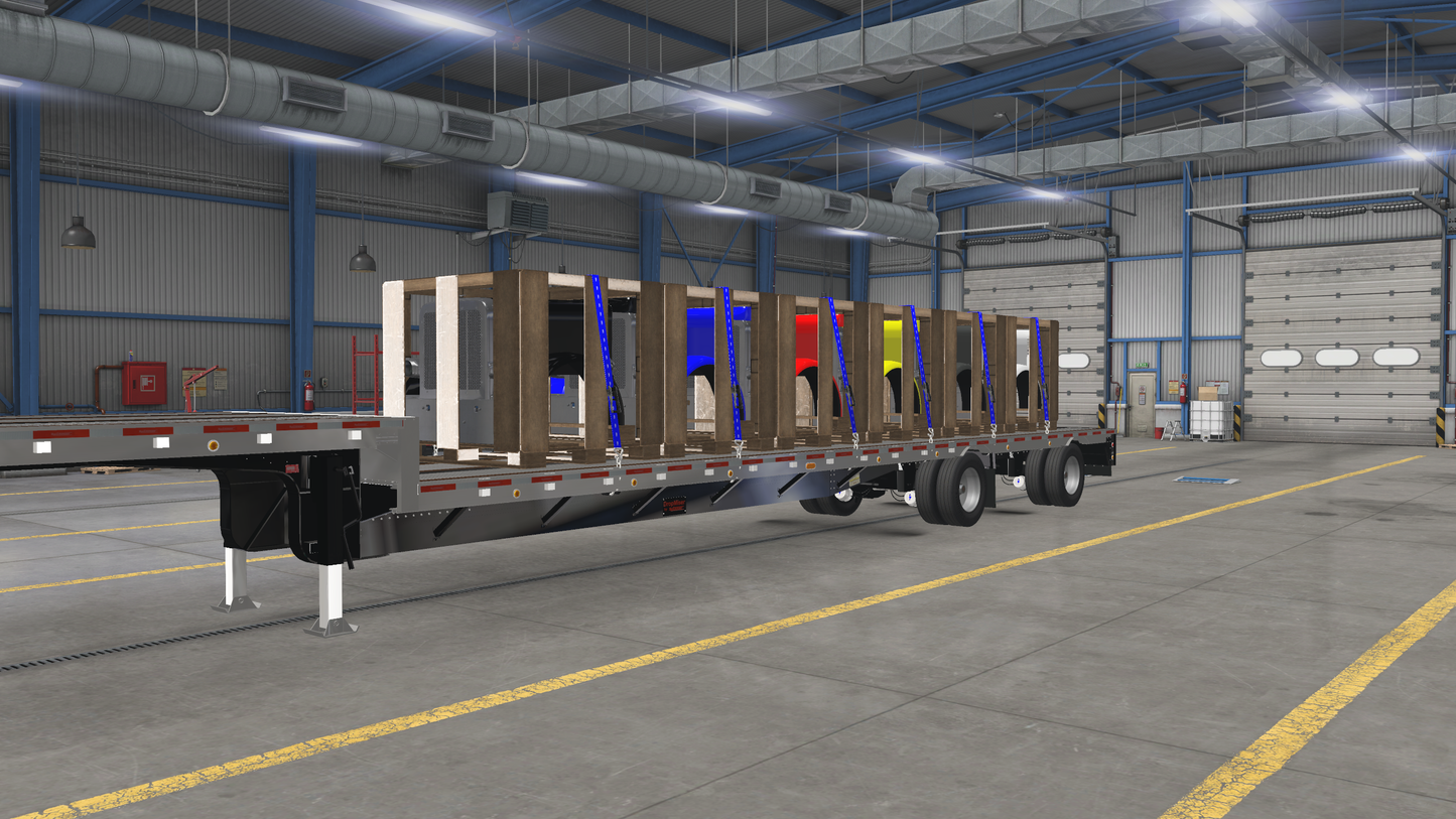 Peterbilt Parts Cargo for Sneak's Workshop Denton, TX Yard