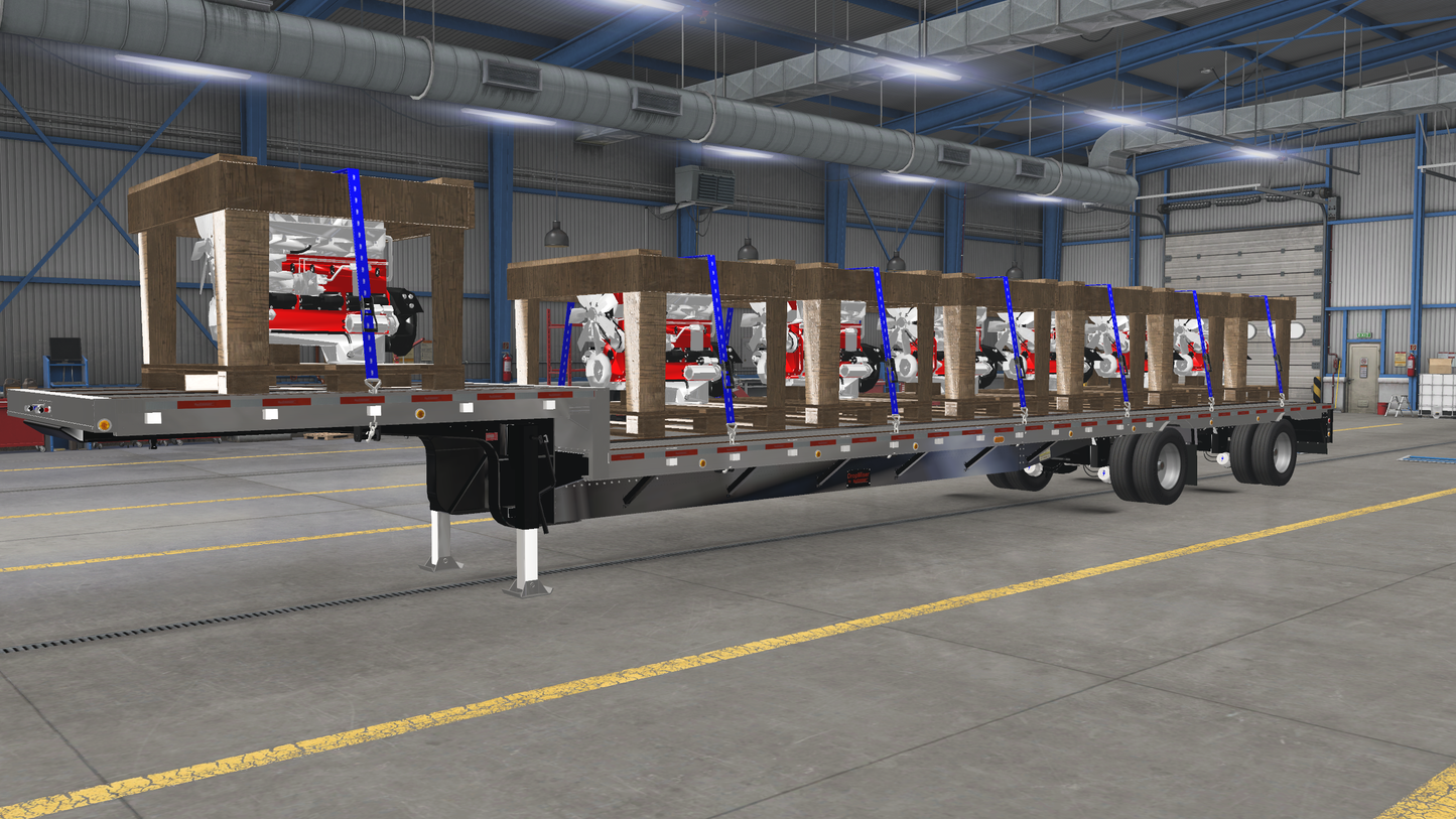 Peterbilt Parts Cargo for Sneak's Workshop Denton, TX Yard