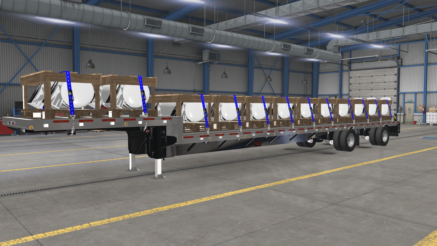 Peterbilt Parts Cargo for Sneak's Workshop Denton, TX Yard