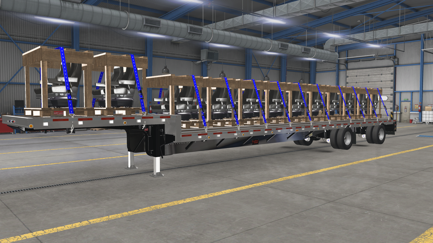 Peterbilt Parts Cargo for Sneak's Workshop Denton, TX Yard
